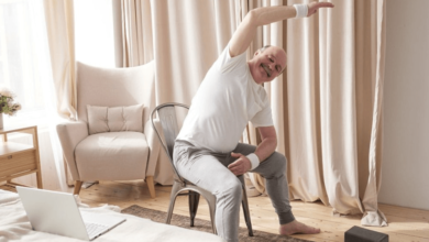 Chair Yoga Exercises for Improved Flexibility and Mobility