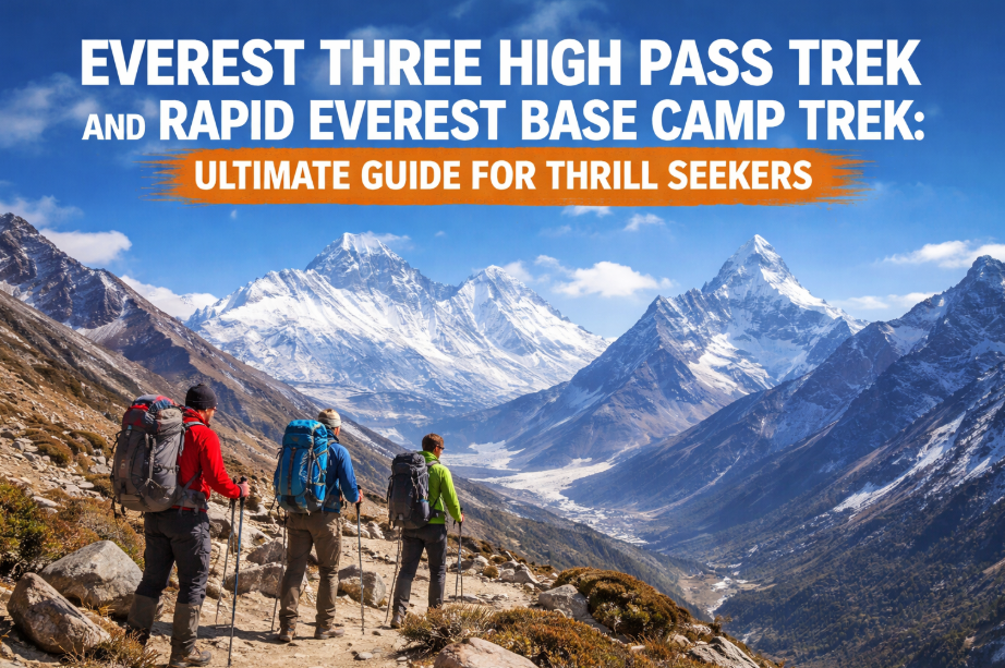 Everest Three High Pass Trek and Rapid Everest Base Camp Trek: Ultimate Guide for Thrill Seekers