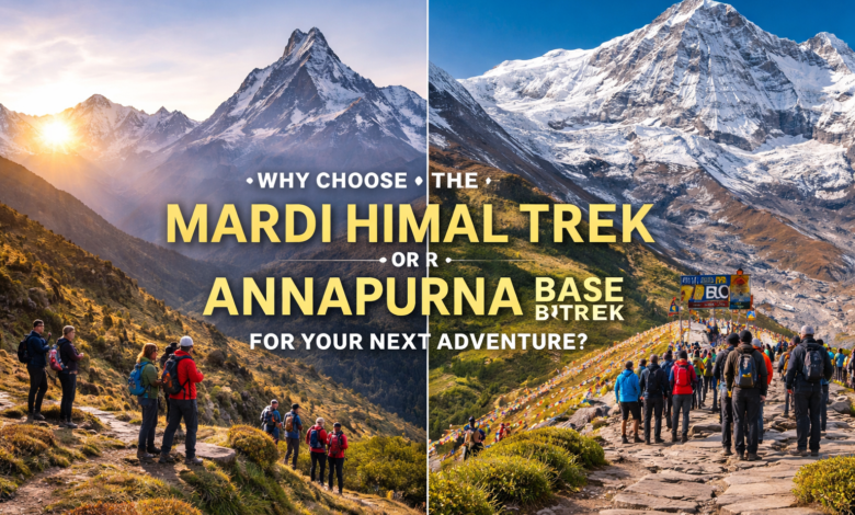 Why Choose the Mardi Himal Trek or Annapurna Base Camp Trek for Your Next Adventure?