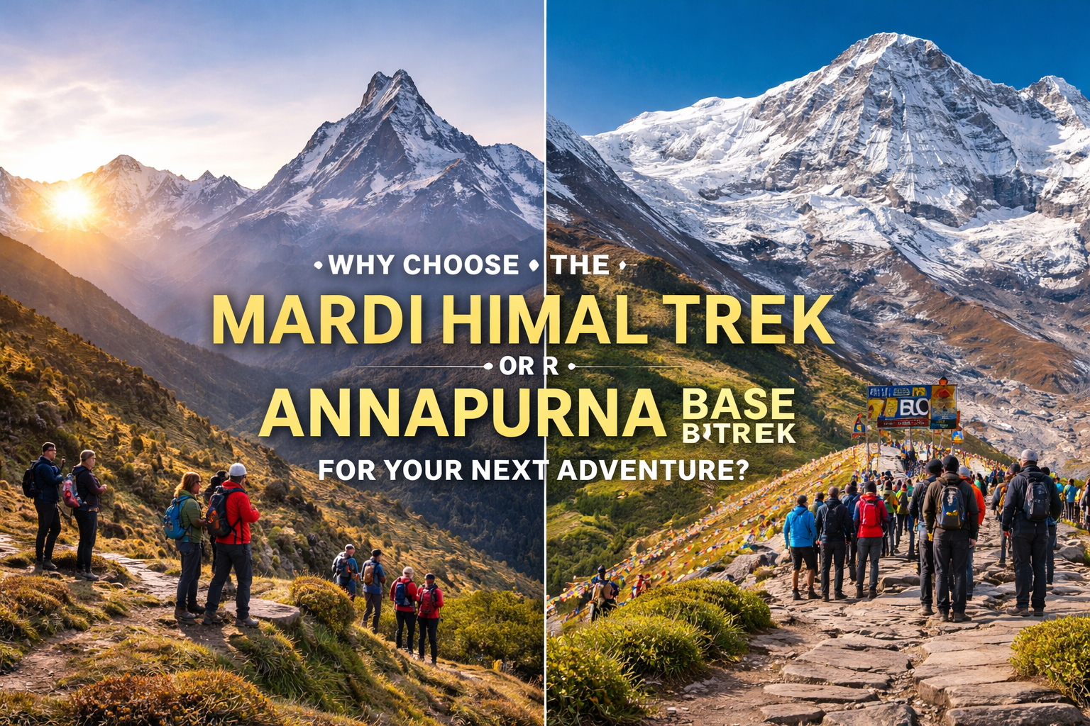 Why Choose the Mardi Himal Trek or Annapurna Base Camp Trek for Your Next Adventure?